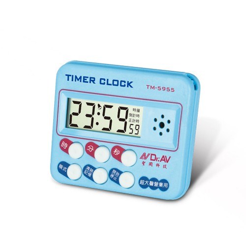TM-5955(B) 24小時炫彩數位計時器/藍色
